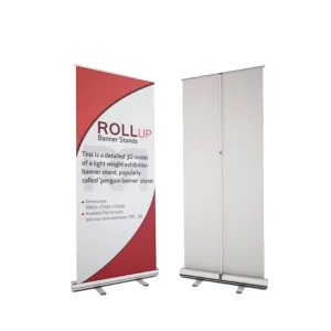 CLASSIC Brand Custom Full Color Print PVC Vinyl Polyester Fabric High Quality Lightweight Reusable Roll Banner Display Boards