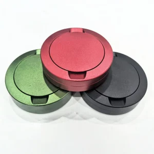 CNC Machining Aluminum Alloy Snus Can Cnc Machining Cutting Snus Container With Lid Metal Snus Can