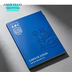 Campus Education Brochure School Convocation Health Care Bakery Industry Saddle Stitching Digital Printing Film Lamination