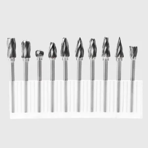 Carbide Electric File Set with Metal Grinding Accessories