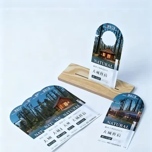 Cardboard Door Hangers with Custom Logo for Retail Business