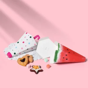 Cartoon Bright Umbrella Candy Gift Box Snack Packaging Colorful Cute Packaging Box