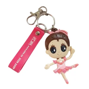 Cartoon Character Custom Rubber 3D Soft Pvc Design Keychains Customized Anime Keychain Key Chain for Promotion Gifts