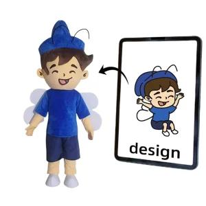 Cartoon Mascot Custom Walking Effect Mascot Costume Customized Mascot Design Clothing Character for Party