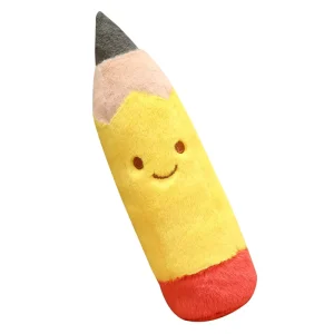Cartoon Stationery Plush Set Cute Figurines, Fun Accessories, and Bag Charms, Support Light Customization and Logo Printing