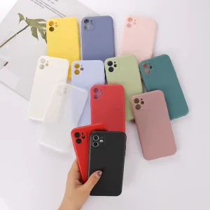 Cell Phone case for iPhone 16 Pro Max 12 Colorful TPU Mobile Back Cover for Samsung S26 Ultra Huawei Xiaomi Vodafone Series