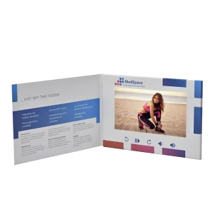 China Factory 5 7 10.1 Inch Custom Full Sexy Lcd Video Invitation Greeting Card Business Brochure
