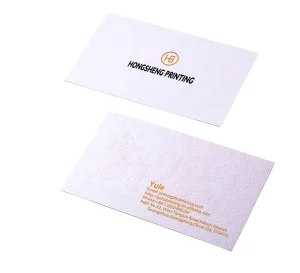 China Manufacturer Customized Business Cards Paper & Paperboard Cmyk Color Business Cards Printing