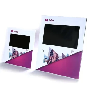 China Manufacturer LCD Digital Marketing Brochure Card Video Brochures