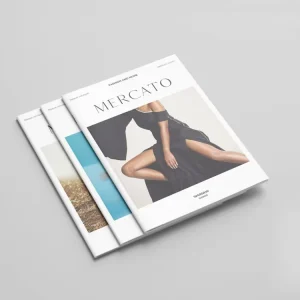 China Softcover Book Product A4 Brochure Magazine Printing