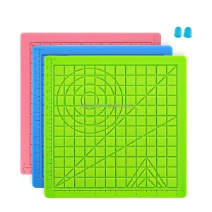 China Supplier Factory Price High Quality DIY Creative Drawing Template Mat Silicone Design Mat for Unisex 3D Drawing Pen Use
