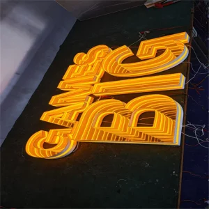 Chinese Manufactured 3d Infinity Mirror Acrylic Letters For 3d Letters Advertising Boards