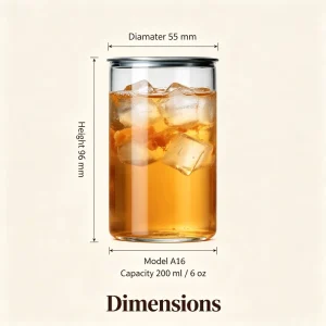 Clear Beverage PET Can Easy to Seal for Soda Beer Milk Tea Durable Empty Plastic Bottle 200ml 6oz