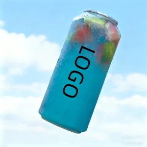 Clear Pet Plastic Empty Beverage Cans Pull Ring Jar Bottle Can Cake Cold Drinks Beverage Can Bottles Plastic