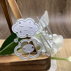 Cloud shaped Metal Die cutting and Embossing Template Tool for DIY Scrapbooking Cardmaking and Photo Album Craft Decoration