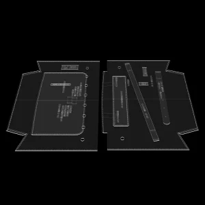 Clutch Acrylic Template Leather Craft Handmade Acrylic Templates for Leather
