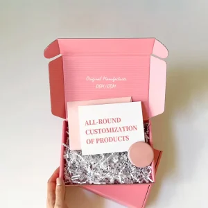 Color Printed Corrugated Mailer Box Custom Design Cardboard Packaging for Gift Sets Cosmetics and Retail Products