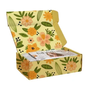 Color Printed Corrugated Mailer Box for Gift Sets Cosmetics and Retail Products