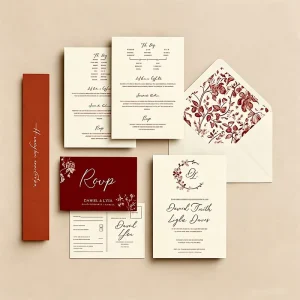 Color Printing Embossing Cards Business Customizable Thick Paper Embossed Cards for Wedding Invitation Greeting