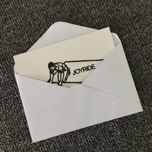 Colorful Cardboard & Paper Offset Printed Envelopes with Custom Design and Logo for Weddings Gifts & Business Use