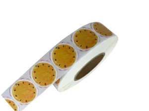 Colorful Grape Self Adhesive Sticker Food Grade Customizable Irregular Shape Waterproof Coated Paper Gift Craft
