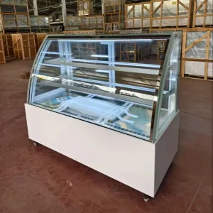 Commercial Cake Display Case Dessert Cabinet Upright Refrigerated