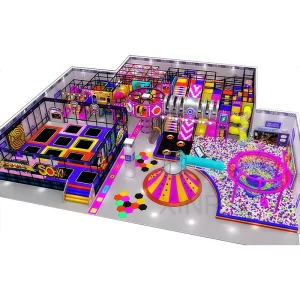 Commercial Grade Large Indoor Structural Kids Playground Full Set for Indoor Play Place Business