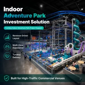 Commercial Indoor Playground Spiral Tube Slide Trampoline Ball Pit FEC Arena Net Walkway Soft Landing Zone CE ASTM EN1176