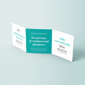 Company Manual Voucher Booklet Folding Brochure with Film Lamination and Offset Printing