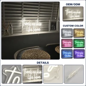 Company Sign Neon Personalized Artwork with Smooth Glow for Office Reception Interior Decor and Visual Branding
