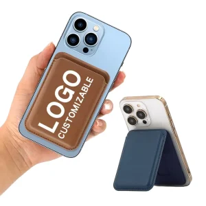 Compatible with Latest Smartphones Tech Business Gifts Slim PU Wallet Phone Case Stand Magnet iPhone Pocket