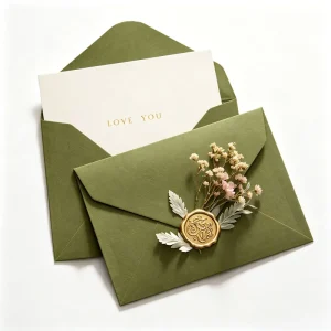 Complete Wedding Invitation Suite Personalized Style Color Cardboard Letterpress Printed Embossed for Event Companies