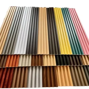 Contemporary Interlocking WPC Decorative Wall Panel Waterproof Interior Wall Board