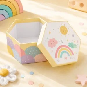 Corrugated Folding Kraft Paper Gift Packaging Box for Cosmetics and Jewelry