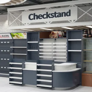 Cosmetic Display Stand Rack Cosmetic Display Stand Counter Wood Display Counter Counter Display Case