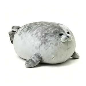 Creative Cartoon Seal Plush Toy Popular Soft Seal Pillow for Girls Children Mesh PP Cotton Washed for Stress Relief Aquarium
