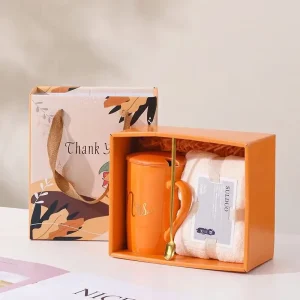 Creative Ceramic Gift Set Silk Screen Printing for Women Back School Christmas Valentine’s Corporate Promotions Girls’
