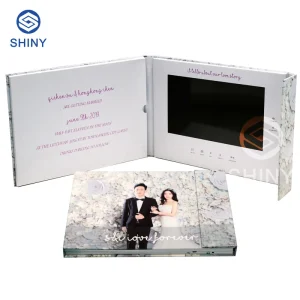 Creative Design Gold Foil Stamping Unique Box Tassel Packing Paper Scroll Rolling Wedding Invitation Cards
