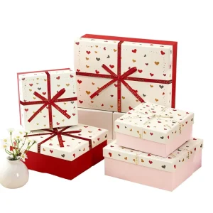 Creative Paper Gift Boxes Exquisite Cosmetic Top and Base Packing Gift Box Gift Packaging Box