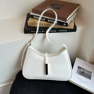 Cross Border E Commerce Trend Chic European American Style Retro PU Handbags Zipper Closure Urban Simplicity Small Shoulder