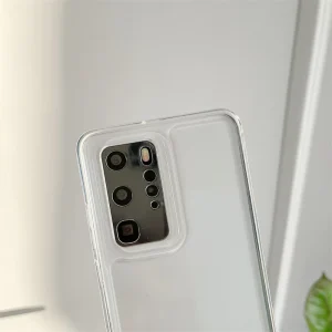 Crystal HD Clear Soft Silicone Case for Huawei P50 P40 Pro Plus P30 Lite Mate 40 30 20 Nova 9 SE 8 7 6 5 Camera Protection Cover