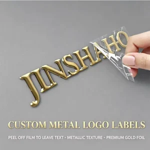 Crystal Label Transfer Sticker Customized Product Label Hot Stamping Transparent Picture Sticker Customized Packaging Box
