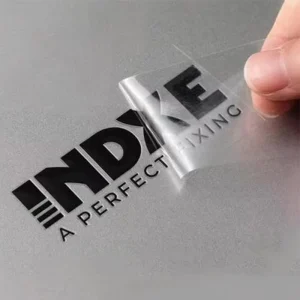 Crystal Label UV Transfer Printing Sticker Customized Label Tear Film Waterproof Transparent Gift Box Metal