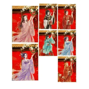 Cultural & Creative DS A6 Art Bards Elegant Gorgeous Original Artwork Collectible Paper Styles Gift