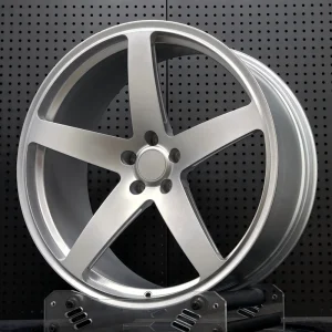 Custom 18 22 Inch Alloy Forged Wheel Matt Silver Style 5×112 5×120 5×114.3 Lightweight Rim for Tesla BMW Audi Porsche Sport Cars