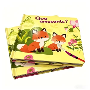Custom 3D Educational Children’s Board Book, Handmade 3D Illustrations, UV-Coated Paper