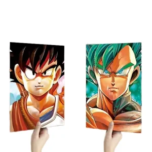Custom 3D Flip Lenticular Anime Posters Plastic Picture Print