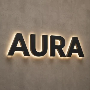 Custom 3D LED Acrylic Sign with DC Power IP65 Waterproof for Mall & Business Outdoor Advertising