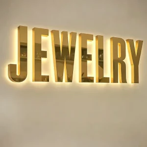 Custom 3D LED Channel Letters Outdoor Storefront Sign Metal Logo Signage for Business Shop Front