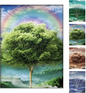 Custom 3D Lenticular Poster Print on Paper & Paperboard Illusion Printing Posters Service for Home Decoration Wall Decoration